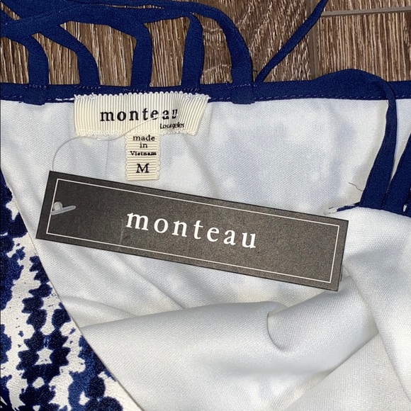 NWT! Monteau tank with amazing back - Picture 5 of 5